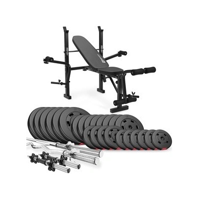 Hop-Sport Činkový set PREMIUM 135kg s lavicou HS-055