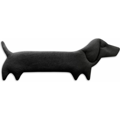 Leschi Hřející polštářek Winston 52x20cm černá