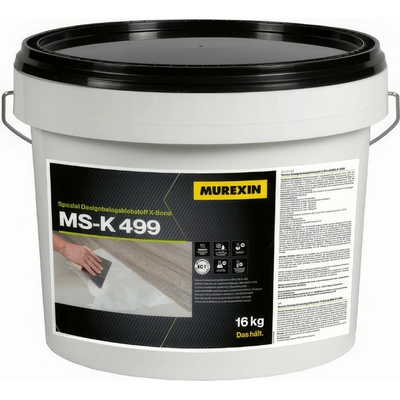 Lepidlo Murexin X-Bond MS-K499, 16 kg silanové, vodeodolné (na SPC, vinylové dielce, PVC rolky)