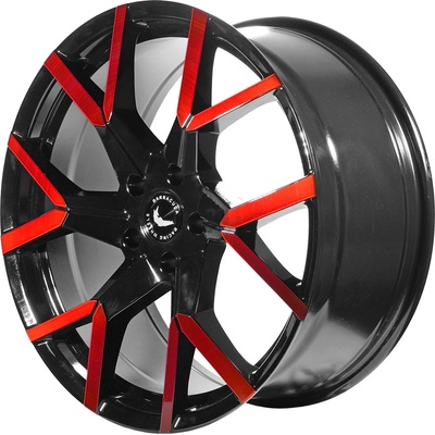Barracuda Tzunamee EVO 8x18 5x100 ET33 gloss black flash red