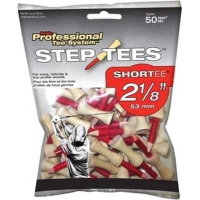 PrideSports Step Tees dřevěná týčka 53mm, 50ks – Hledejceny.cz