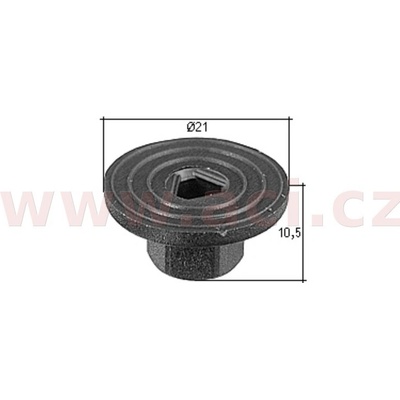 plastová příchytka (sada 10 ks) UP 41278Z