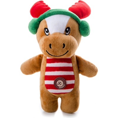 JK ANIMALS plyšový sob X Mas 27 cm