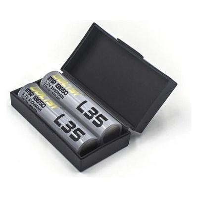 Golisi baterie L35 IMR 18650 / 10A 3500mAh 2ks + pouzdro