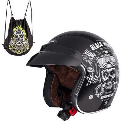 W-TEC V541 Black Heart Skull