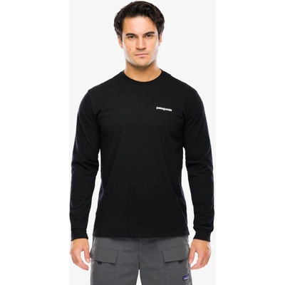 Patagonia L/S P-6 Logo Responsibili-Tee black