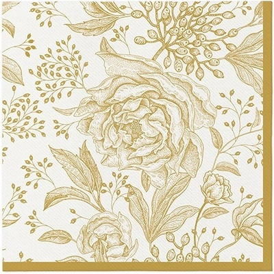 PAW Airlaid AAN123709 Rose Peonies servítka 40x40cm