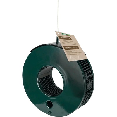 Windhager Kŕmidlo pre vtáky Circle 24 × 8 cm kov zelené 07769