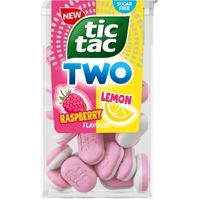 Tic Tac Bonbóny s příchutí citronu a maliny 38,5 g