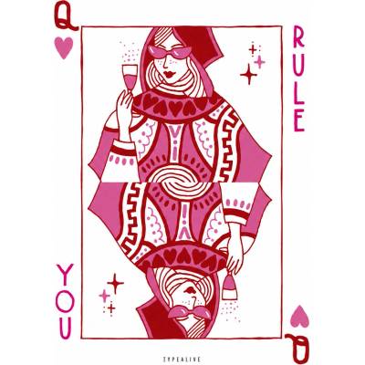Typealive Dárková pohlednice A6 You Rule