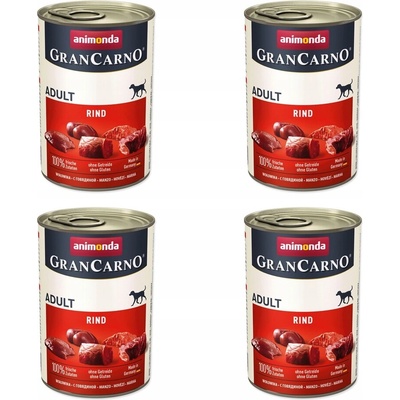 Animonda GranCarno Adult Beef 4 x 400 g – Hledejceny.cz