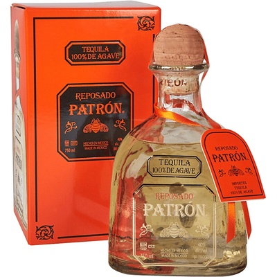 Patrón Reposado 40% 1 l (holá láhev)