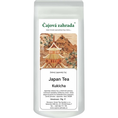 Čajová zahrada Japan Kukicha zelený čaj 0,5 kg