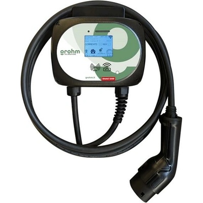 Grohm Wallbox GW22CSL Type 2 5m 400 V 22 kW 32 A – Hledejceny.cz