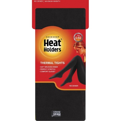 Heat Holders dámské thermo punčochové kalhoty Černá