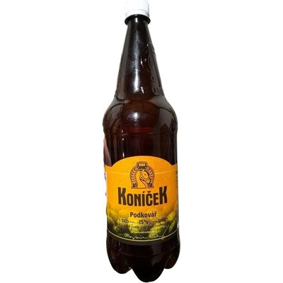 Pivovar Koníček Koníček Podkovář – 1,5 l 15° (pet)