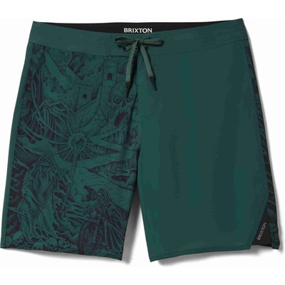 Brixton Blitz Boardshort 19In Primary Green