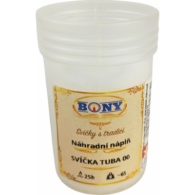 Bony Náhradní náplň do hřbitovní svíčky 70 g