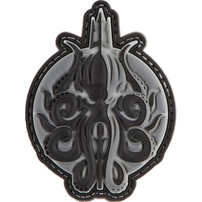 Gumová nášivka Jackets to Go Release the Kraken - sivá