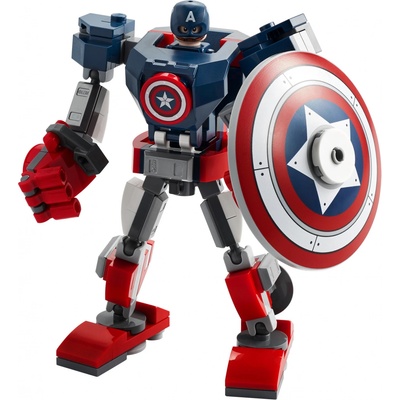 LEGO® Super Heroes 76168 Captain America v obrněném robotu