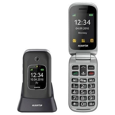 ALIGATOR V650 Senior černo-stříbrná – Hledejceny.cz