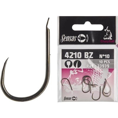 Sensas Crazy Bait 4210 Barbless vel.12 10ks