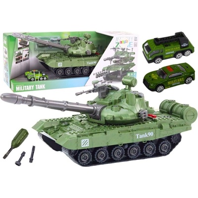 Lean Toys Sada na demontáž vojenských vozidel pro kutily Zvuky zavěšení