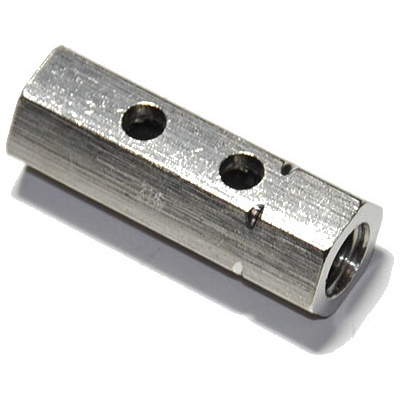 Matica šesťhranná napínacia, nehrdz. oceľ A4, M8x35