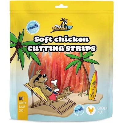 Pet Paradise Soft Chicken Cutting Strips 230 g
