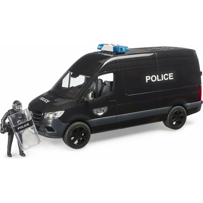 Bruder 2685 MB Sprinter s policistou těžkooděncem