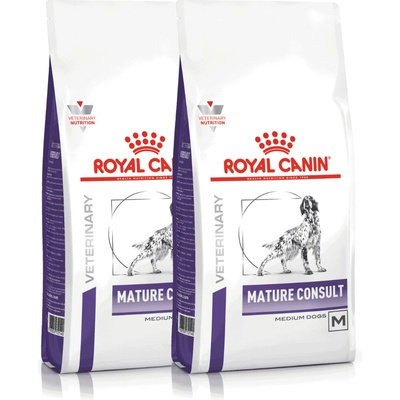 Royal Canin Veterinary Health Nutrition Medium MATURE CONSULT Dog 2 x 10 kg
