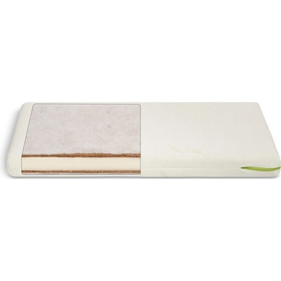 SENSILLO Matrace kokos-pěna-kokos 90×40×8 cm Aloe Vera – Hledejceny.cz