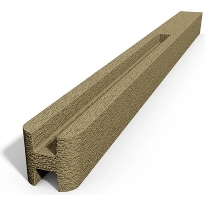 Betonový sloupek hladký průběžný pískovec Výška v mm:: 2000 mm