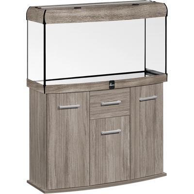 Diversa Solid LED akvarijní set vypouklý lanýžový 240 l