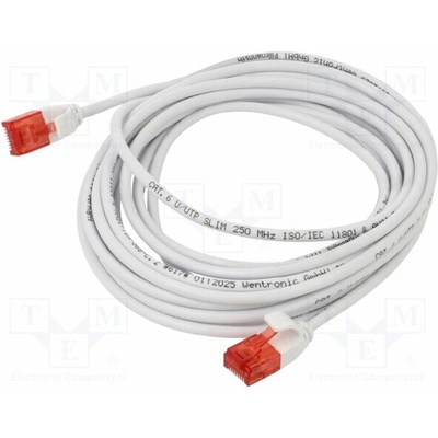 Goobay 93695 Patch U/UTP Cat 6 RJ45 vidlice z obou stran lanko Cu 5m