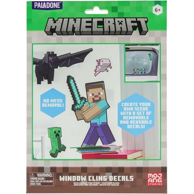 Samolepky na sklo Minecraft