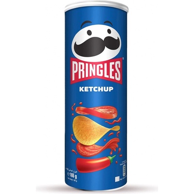 Pringles Ketchup bramborové chipsy 165 g