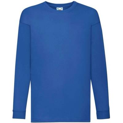 Kids Valueweight Long Sleeve T kráľovská modrá