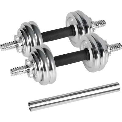 REBEL ACTIVE RBA-2326-15 Činky chromované nastavitelné 15 kg