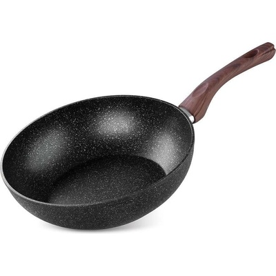 MagicHome panvica wok Black Marble Line 28 cm