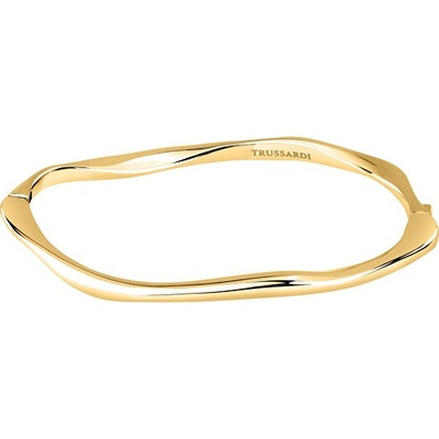 Trussardi Nadčasový pozlátený náramok T-Design TJAXA01