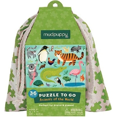 Mudpuppy na cesty Zvieratá sveta/ To Go Animals Of the World 36 dielov