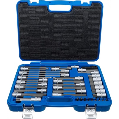 BGS Hlavice zástrčné 1/2" TORX, RIBE, TS, INBUS, XZN. Sada 38 dílů Sada nástrčných hlavic bgs 5184 speciální pro motorová vozidla 1/4" a 3/8" a 1/2" (38 dí – Hledejceny.cz