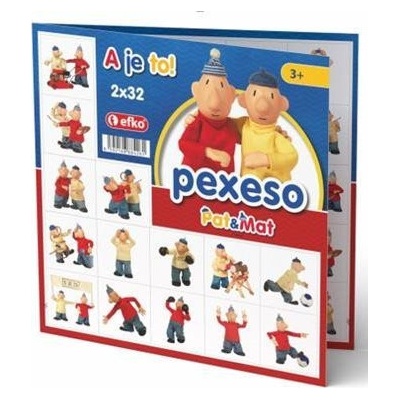 Efko Pexeso klasik stříhací Pat a Mat