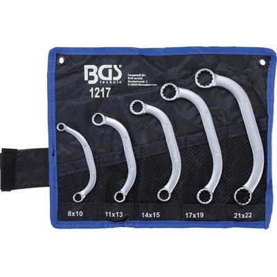 BGS technic Sada klíčů pro startéry a bloky 8 x 10 - 21 x 22 mm 5dílná BGS 1217