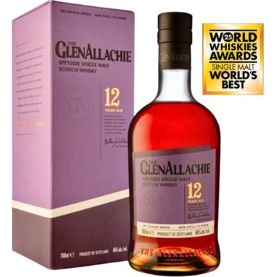 The GlenAllachie 12y 46% 0,7 l (karton)