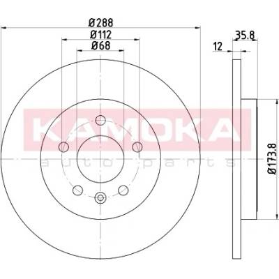 Kamoka Auto Parts 1032846
