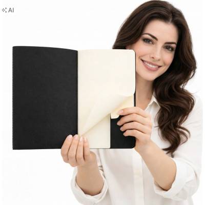 Moleskine Sešity 3 ks čisté černé