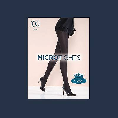 Microtights 100 DEN black iris