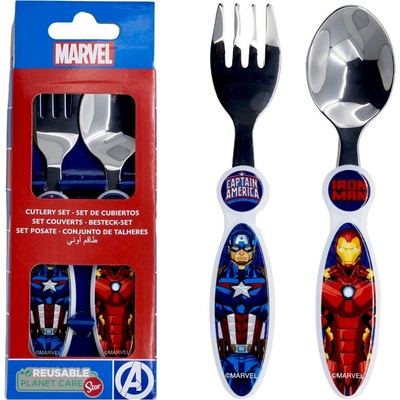 Stor Avengers Dětský nerezový příbor 2 ks 4+